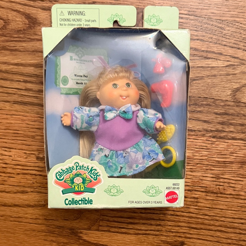 New cabbage, patch kids collectible